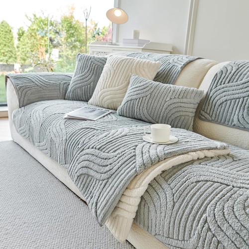 Plüsch loveseat schonbezug - plüsch,