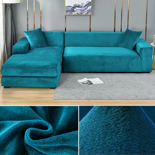 Samt sofabezug für wohnzimmer - samt,