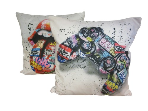 Graffiti kunst kissen weiches - kunst,
