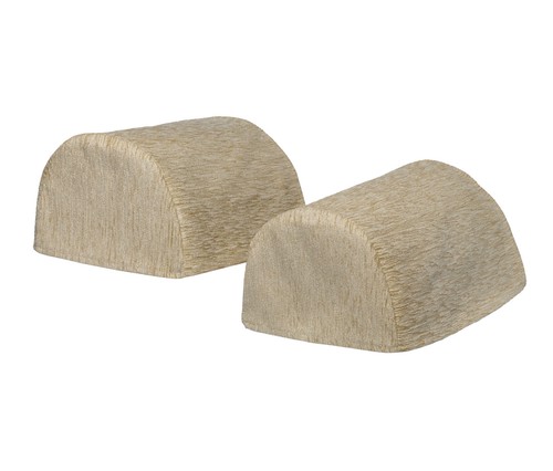 Chenille runde armkappen uni - chenille,