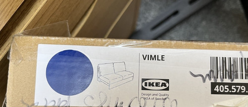 Ikea vimle ersatzbezug 2er - ersatzbezug,