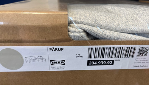 Ikea parup sitzer sofa - parup, mit